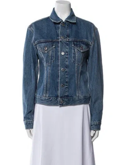 Pre-owned Helmut Lang Denim Jacket In Blue