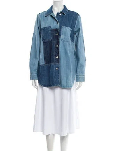 Pre-owned Helmut Lang Denim Jacket In Blue