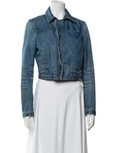 Pre-owned Helmut Lang Denim Jacket In Blue