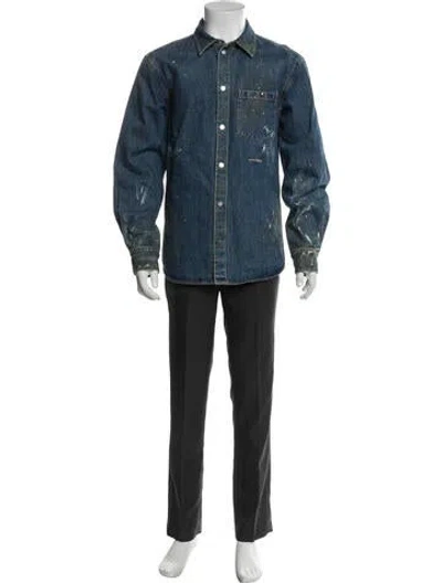 Pre-owned Helmut Lang Denim Jacket In Blue