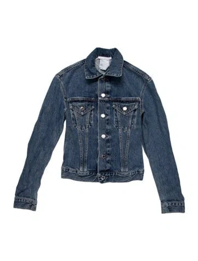 Pre-owned Helmut Lang Denim Jacket In Blue