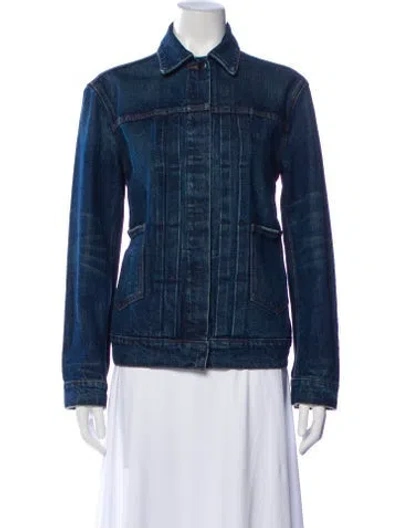 Pre-owned Helmut Lang Denim Jacket In Blue