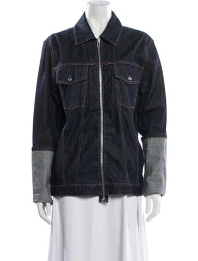 Pre-owned Helmut Lang Denim Jacket In Blue