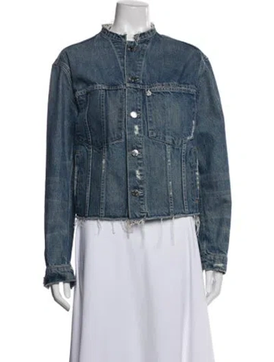 Pre-owned Helmut Lang Denim Jacket In Blue