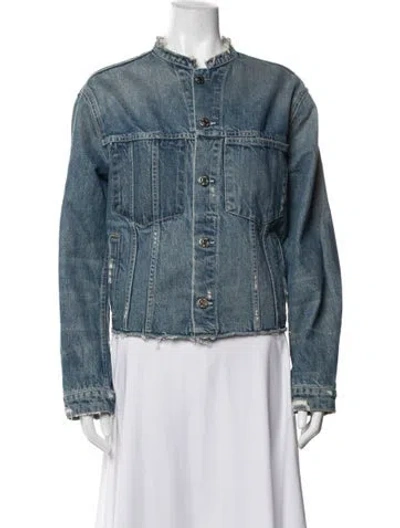 Pre-owned Helmut Lang Denim Jacket In Blue
