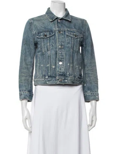 Pre-owned Helmut Lang Denim Jacket In Blue