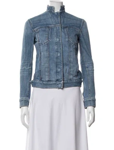 Pre-owned Helmut Lang Denim Jacket In Blue