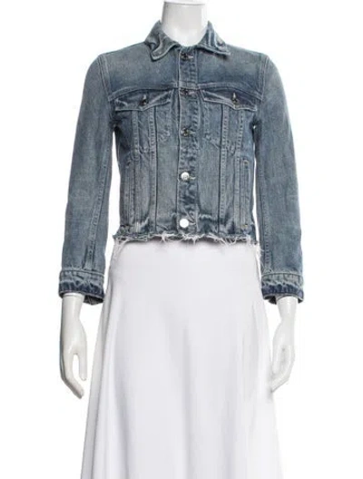 Pre-owned Helmut Lang Denim Jacket In Blue