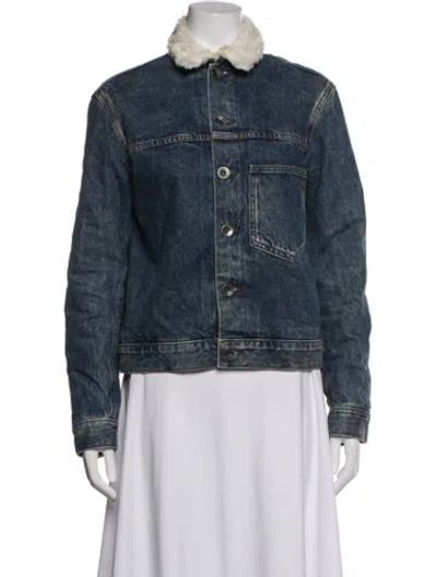 Pre-owned Helmut Lang Denim Jacket In Blue