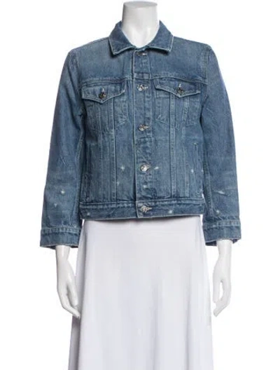 Pre-owned Helmut Lang Denim Jacket In Blue