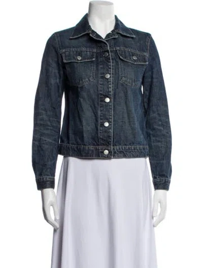 Pre-owned Helmut Lang Denim Jacket In Blue