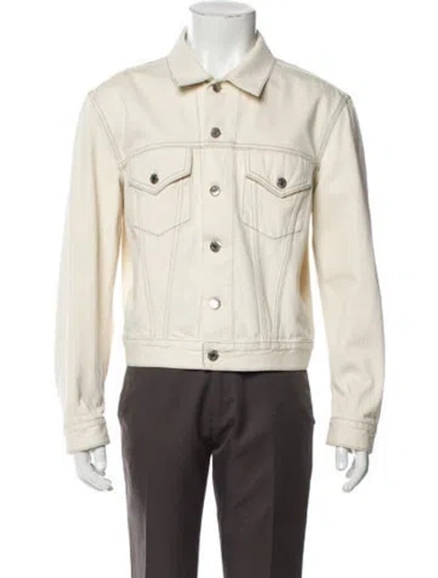 Pre-owned Helmut Lang Denim Jacket In Neutral