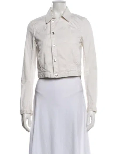 Pre-owned Helmut Lang Denim Jacket In Neutrals