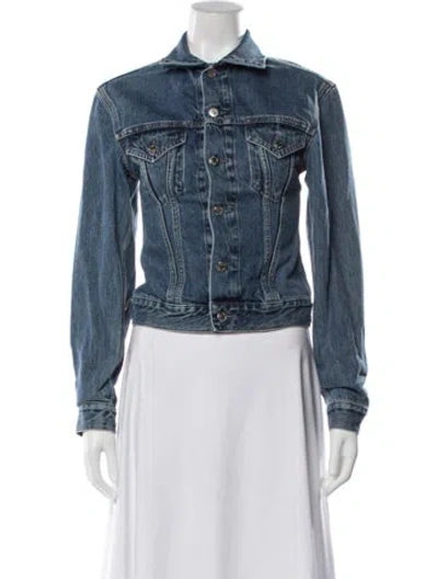 Pre-owned Helmut Lang Denim Jacket W/ Tags In Blue