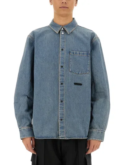 Helmut Lang Denim Shirt In Blue