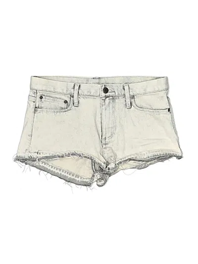 Pre-owned Helmut Lang Denim Shorts In Gray