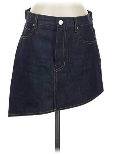 Pre-owned Helmut Lang Denim Skirt In Blue