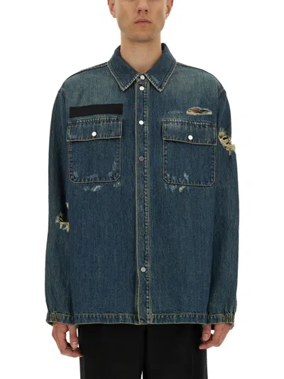 HELMUT LANG HELMUT LANG DENIM UNIFORM SHIRT