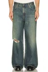 Helmut Lang Destroyed Denim In Blue