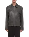 Helmut Lang Distressed Leather Jacket