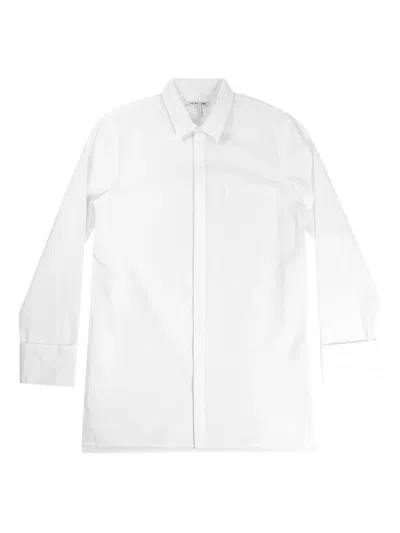 Helmut Lang Double-cuff Shirt In White