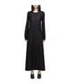 Helmut Lang Double Layer Dress In Black