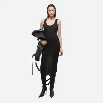 Helmut Lang Double Layer Tank In Black