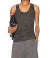 Helmut Lang Double Layer Tank Top In Pink