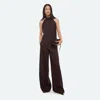 Helmut Lang Double-pleated Wide Trouser In Multi