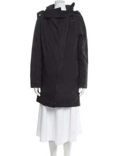 Pre-owned Helmut Lang Down Coat In Black
