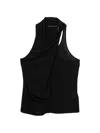 Helmut Lang Draped Halterneck Top In Multi