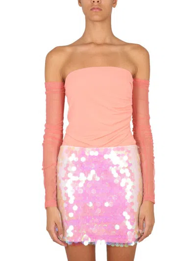 Helmut Lang Draped Top