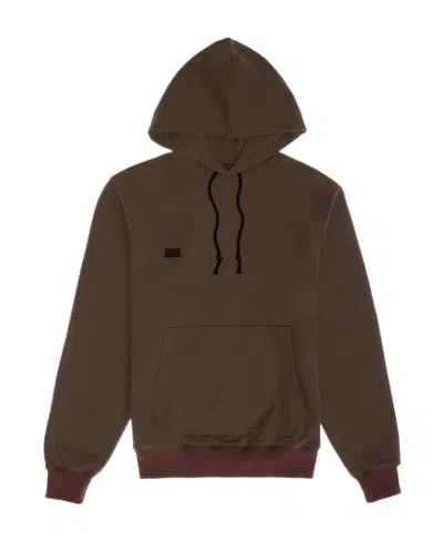 Helmut Lang Drawstring Logo-print Hoodie In Green