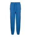 Helmut Lang Drawstring Track Pants In Blue