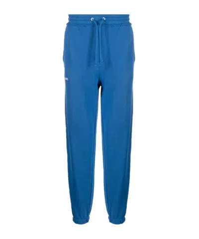 Helmut Lang Drawstring Track Pants In Blue