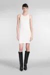 Helmut Lang Mini Dress In Beige