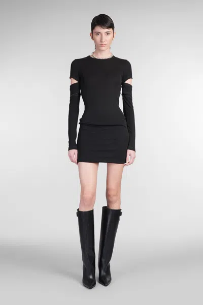 HELMUT LANG IN BLACK COTTON