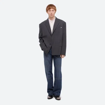 Helmut Lang Driver Blazer In Charcoal
