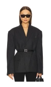Helmut Lang Driver Blazer In Grey