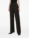 Helmut Lang Relaxed Cargo Trousers Dark Chocolate In Brown