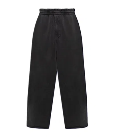 Helmut Lang Elastic Waist Casual Pants In Black