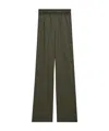 Helmut Lang Elastic Waist Casual Pants In Green