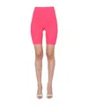 Helmut Lang Cyclist Bermuda In Pink