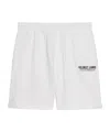 Helmut Lang Elastic Waist Shorts In White