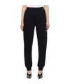 Helmut Lang Elastic Waist Sweatpants In Black
