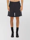 Helmut Lang Cotton Shorts With Back Pockets And Elastic Waistband