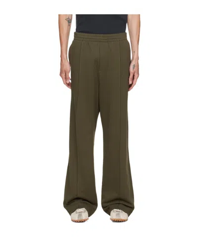 Helmut Lang Elastic Waistband Sweatpants In Forest Night