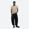 Helmut Lang Embossed Logo Tee In Khaki