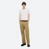 Helmut Lang Embossed Logo Tee In Optic White