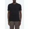Helmut Lang Embossed Logo T-shirt In Black